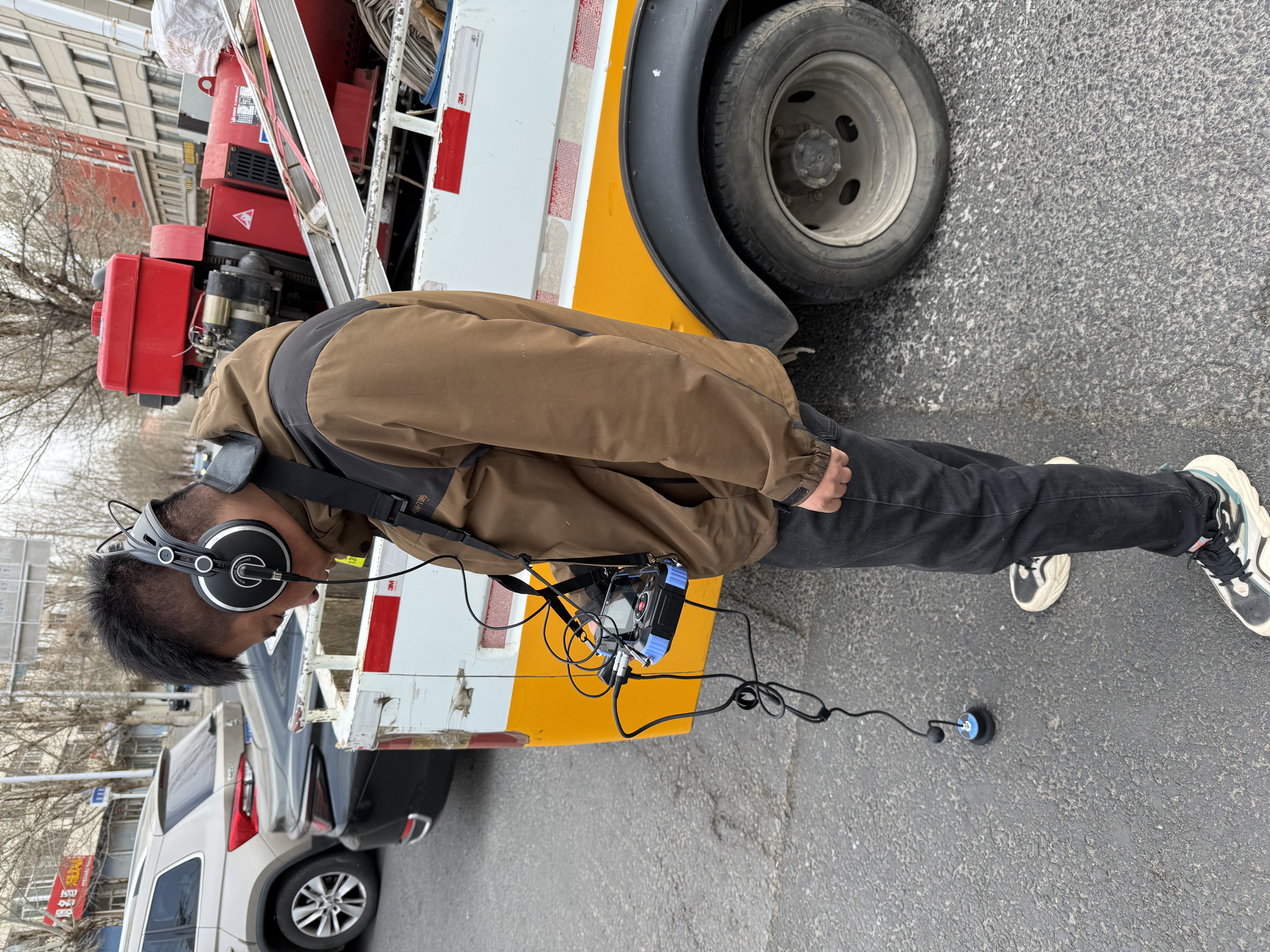 聽漏儀市政測試現場 聽漏儀市政測試現場